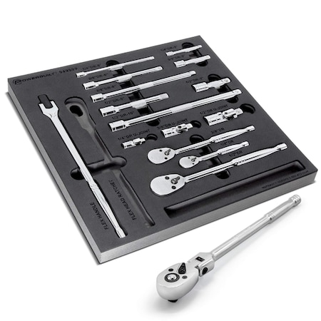 Powerbuilt 16Pc Master Ratchet & Accessories Set 949009